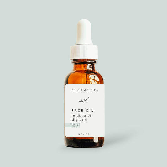 In Case of Dry Skin Face Oil | Natural and Vegan Moisturizer